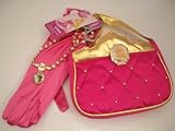 Disney Princess Sleeping Beauty Purse, Glove & Necklace Set