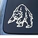 GRIZZLY BEAR - Car, Truck, Notebook, Vinyl Decal Sticker #1225 | Vinyl Color: White