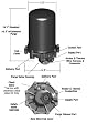 Bendix AD-9 Air Dryer 109685X - Reman