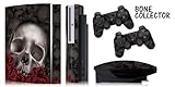 Protective skins for FAT Playstation 3 System Console, PS3 Controller skin included - BONECOLLECTOR
