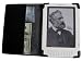 Black iPearl mCover® Leather Folio Cover Case with built-in inner pocket for Amazon Kindle DX (Built-in 3G, 9.7" E Ink Display)