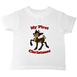 Baby's first Christmas novelty toddler T Shirt