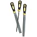 WOODSTOCK D3113 3-Piece Wood Rasp Set with Rubber Handles