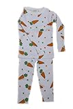 New Jammies Organic Cotton Snuggly PJ's Carrot Top Kisses