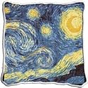 Starry Night Pillow - 17 x 17 Pillow