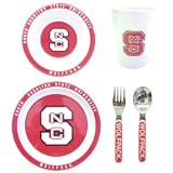North Carolina State Wolfpack 5 Piece Children's Dinner Set by Direct4Sale Home