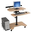 BLT45972 - Hi-Lo Pneumatic Adjustable Computer Workstation