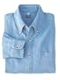 Embroidered Dogue De Bordeaux Denim Shirt