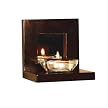 Benton 1-Tealight Candleholder with Mirror - Java (4.5")