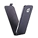 WAWO Samsung Galaxy S6 Case, Magnetic Closure Vertical Flip Leather Phone Case Cover for Samsung Galaxy S6 - Black