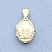14kt Gold Locket