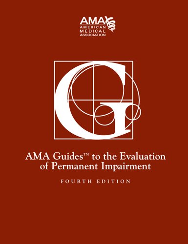 guides to the evaluation of permanent impairment 4th edition