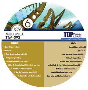 CD-Charts  Search : SuperChic(k), Phillips, Craig and Dean & Tait Karaoke Top Tunes Multiplex Vol. 6 TTM-092 Christian