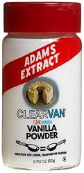 Adams Extracts ClearVan (imitation) Vanilla Powder, 2.9-Ounce Glass Bottles (Pack of 4)