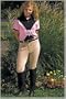 Ladies Sigma Cotton Knee Patch Breech Tan 26R (10002-01)