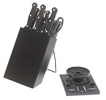 Ginsu International Traditions 14-Piece Bakelite Countersaver Hanging Knife Block Set