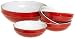 Emile Henry Provencal 5-Piece Pasta Bowl Set, Cerise Red