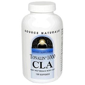 Source Naturals Tonalin 1000 CLA, Softgels, 120 softgels by Source Naturals