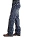 Stetson Men's Modern Fit Embossed X Stitched Jeans