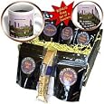 Big Save Sandy Mertens State of Georgia - Atlanta Skyline in Purple Sky Canvas - Coffee Gift Baskets - Coffee Gift Basket