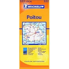 Michelin Local France Deux-Sevres/Vienne Map (Michelin Local France Maps)
