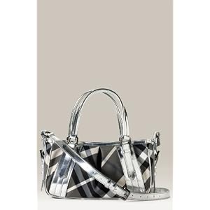 Burberry Check Print Shoulder Bag