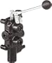 Prince LS-3010-2 Directional Control Valve, Logsplitter, 2 Ways, Spring Center to Neutral, Cast Iron, 2750 psi, Lever Handle, 25 gpm, In/Out: 3/4 NPTF, Work: 3/4 NPTF