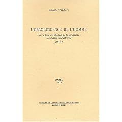 L'obsolescence de l'homme