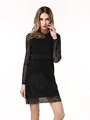 Sexy Floral Print Lace 2015  Dress