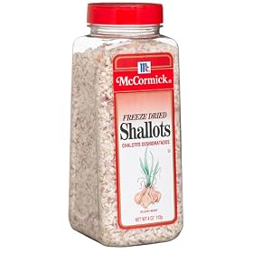 McCormick Shallots, Freeze Dried, 4-Ounce Plastic Bottle