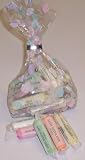 Gourmet Food : Scott's Cakes Assorted Salt Water Taffy 1/2 Pound Easter Egg Bag