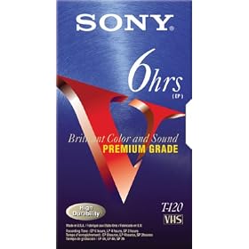 Sony Super VHS Cassette 120 Minute (1-Pack)