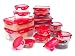 Lock & Lock 32 Piece BPA Free Storage Bowl Set