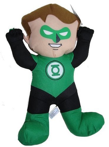 Green Lantern Plush Toy - DC Super Friends Doll (13 Inch) by DC Comics
