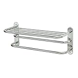 IMAGE OF Gatco 1534 10-1/2-Inch by 26-1/2-Inch Towel Rack, Chrome