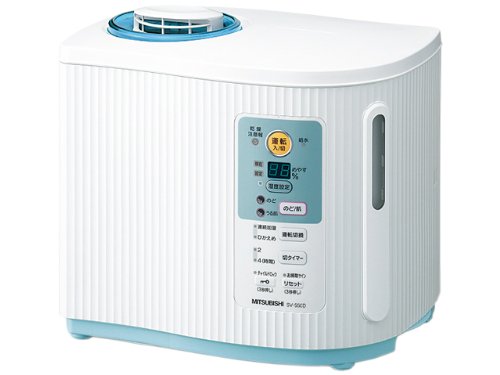 三菱 SV-S50D-W 「うる肌モード搭載 」ほんのりあったかスチームファン式加湿機 ホワイト