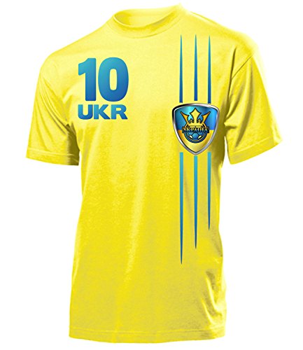 FUSSBALL – UKRAINE FANSHIRT 4298(H-G) Gr. S