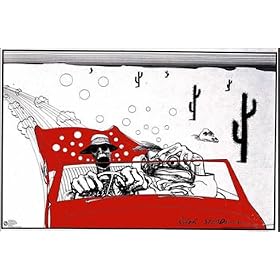 Fear And Loathing In Las Vegas Art Poster Print by Ralph Steadman, 35x23