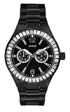 GUESS Black IP Bracelet Watch