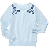 GYMBOREE(ジンボリー) ブロッサムセーター ソフト ジャスミン トップス長袖Tシャツ XS【並行輸入】