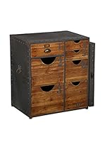 Metal Loft Mesa De Escritorio Foundry Marrón