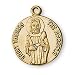 12K Gold Filled Saint Thomas the APostle Medal and 18-inch Chain