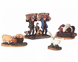 Lemax Village Collection Honk Honk Squeak Squeal 4-Piece Set #33406