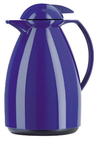 Emsa TANGO 660100400 Caraffa termica Quick Tip, 1,0 L, colore: Blu Emsa TANGO 660100400 Caraffa termica Quick Tip, 1,0 L, colore: Blu