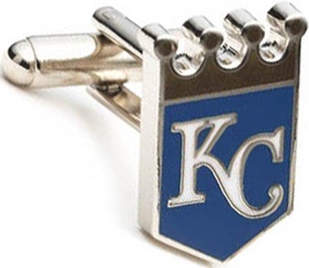 Cufflinks Inc Men's Kansas City Royals Cufflinks Blue