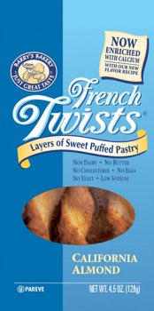 Almond French Twist (6 bags per package) by Barry