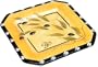 Wine Things Unlimited Tuscany Serveware 8-Inch Square Platter