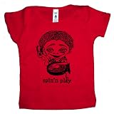Spin'N Play DJ organic cotton infant shirt