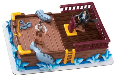 Pirate Ship Deck- Will & Jack Against the Kracken