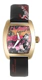 Disney Midsize MC1563 Donald Duck Printed Leather Watch